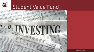 Student Value Fund