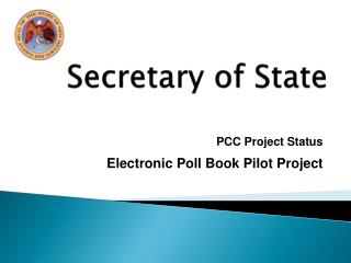 Secretary of State