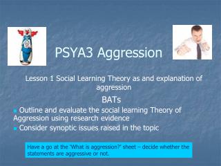 PSYA3 Aggression