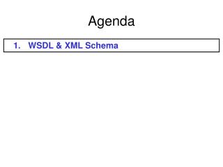 Agenda