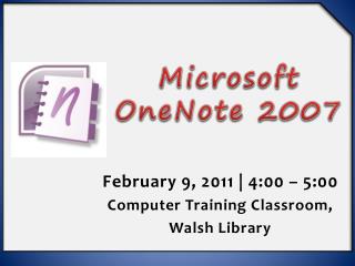 Microsoft OneNote 2007