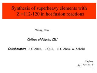 Synthesis of superheavy elements with Z =112-120 in hot fusion reactions