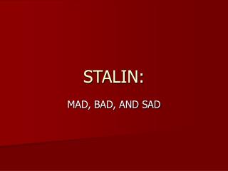 STALIN: