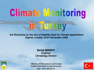 Climate Monitoring in Turkey