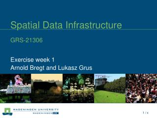 Spatial Data Infrastructure GRS-21306