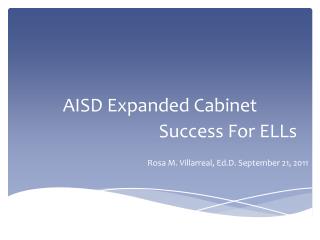 AISD Expanded Cabinet