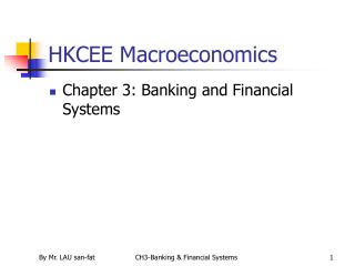 HKCEE Macroeconomics