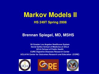 Markov Models II