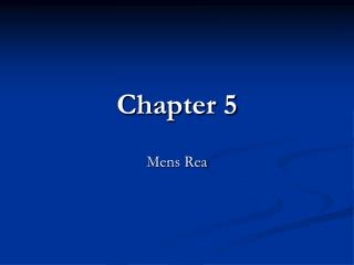 Chapter 5