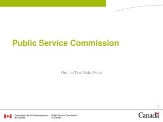 Public Service Commission