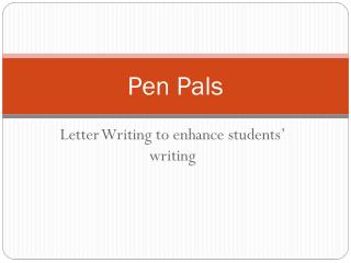 Pen Pals