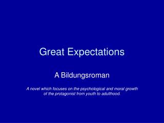 Great Expectations