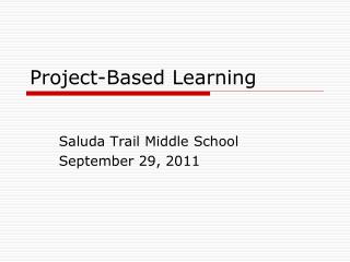 Project-Based Learning