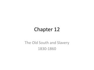 Chapter 12
