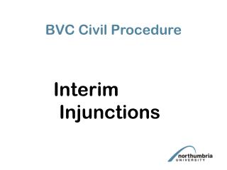 BVC Civil Procedure