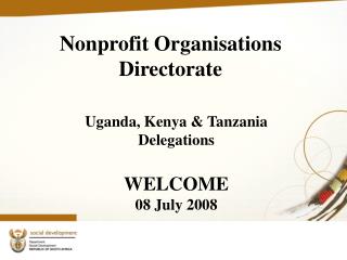 Nonprofit Organisations Directorate