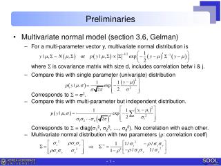 Preliminaries