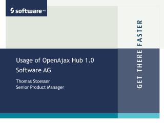 Usage of OpenAjax Hub 1.0 Software AG