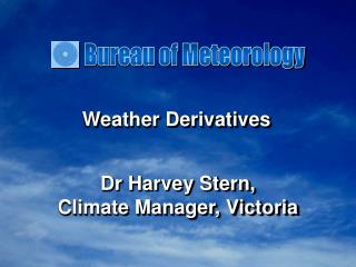 Weather Derivatives