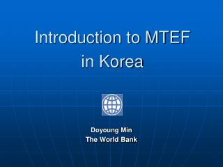 Introduction to MTEF in Korea