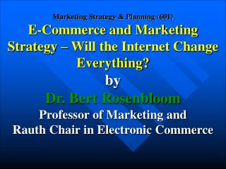 Marketing as an organized business discipline has existed for over eight decades.