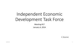 Independent Economic Development Task Force