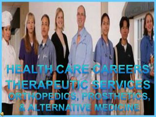 Health care careers