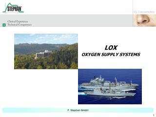 LOX OXYGEN SUPPLY SYSTEMS