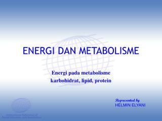 PPT - ENERGI DAN METABOLISME PowerPoint Presentation, Free Download ...