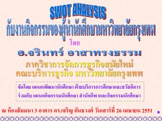 กับงานกิจกรรมของผู้นำนักศึกษามหาวิทยาลัยกรุงเทพ