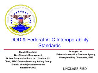 DOD &amp; Federal VTC Interoperability Standards