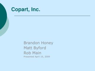 Copart, Inc.