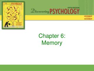 Chapter 6: Memory