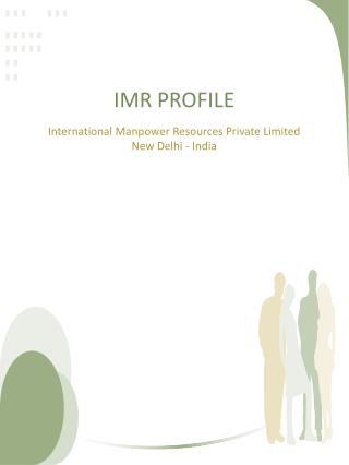 IMR PROFILE