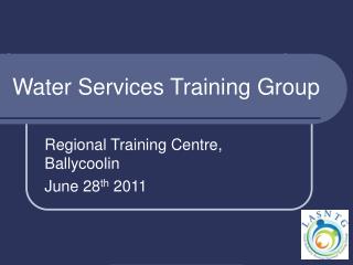 Water Services Training Group