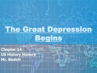 The Great Depression Begins