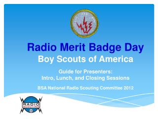 Radio Merit Badge Day Boy Scouts of America