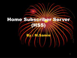 Home Subscriber Server (HSS)