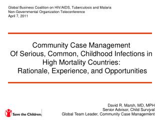 Global Business Coalition on HIV/AIDS, Tuberculosis and Malaria
