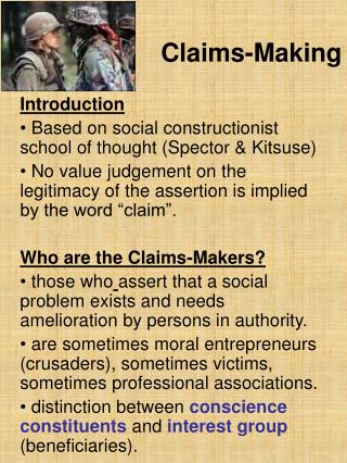 Claims-Making