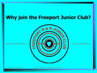 Why join the Freeport Junior Club?