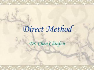 Direct Method