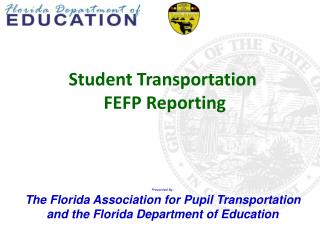 Student Transportation FEFP Reporting