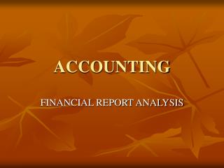 ACCOUNTING