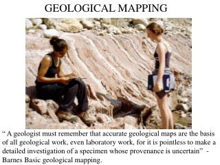 GEOLOGICAL MAPPING