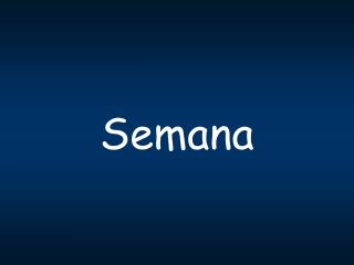 Semana