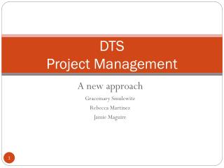 DTS Project Management