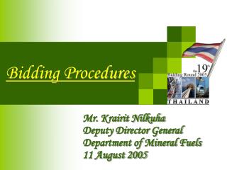 Bidding Procedures