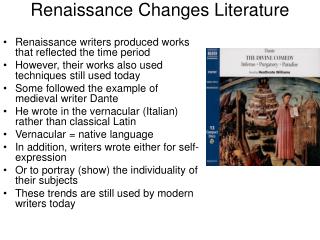 Renaissance Changes Literature
