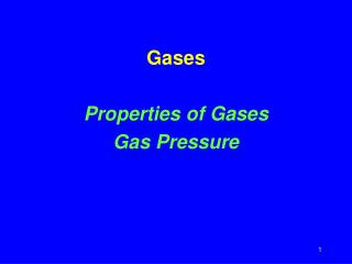 Gases